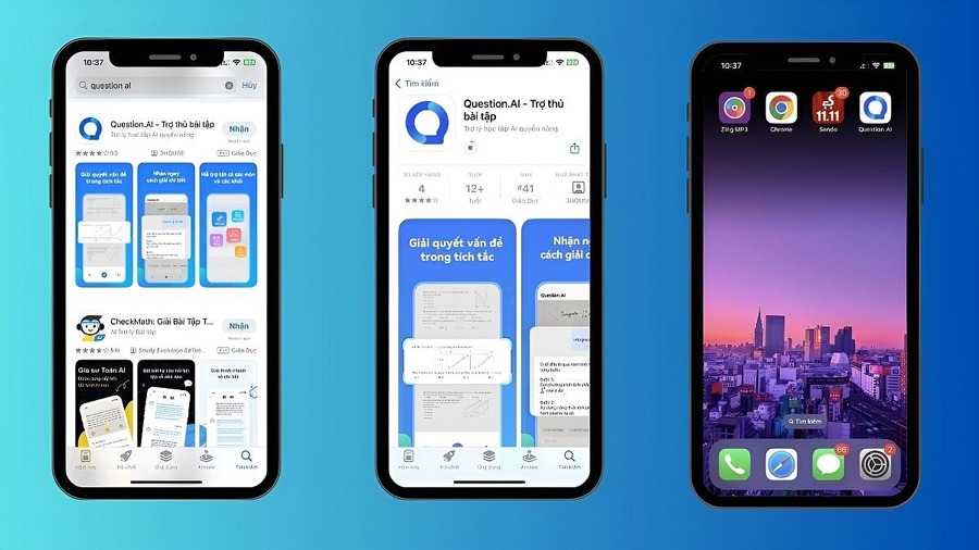 Cách tải và sử dụng Question AI trên điện thoại