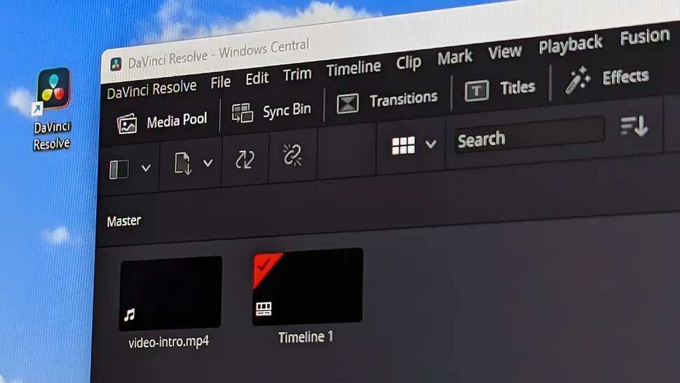 DaVinci Resolve 19 có mặt trên laptop Snapdragon X Elite