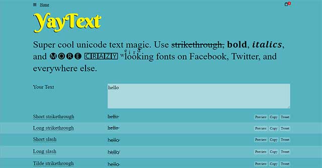 Sử dụng công cụ đổi font chữ trên Facebook và Instagram để tạo ra những ấn tượng đầu tiên cho trang cá nhân của mình. Bạn có thể dễ dàng thay đổi font chữ bằng cách đơn giản và nhanh chóng nhất chỉ với công cụ đổi font chữ.