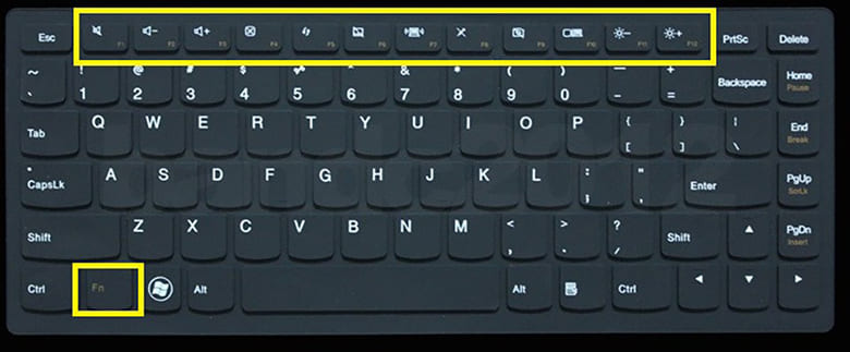 Mở khóa sử dụng bàn phím laptop bằng phím tắt