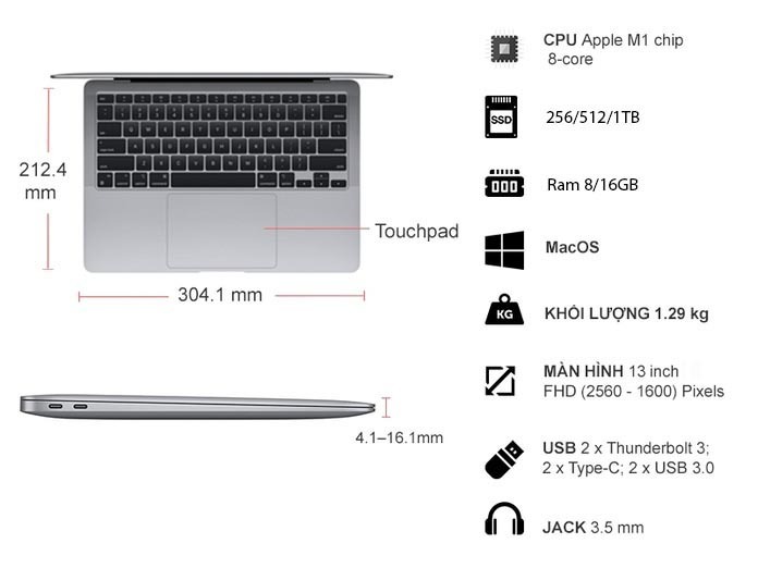 laptop mỏng nhẹ cấu hình mạnh