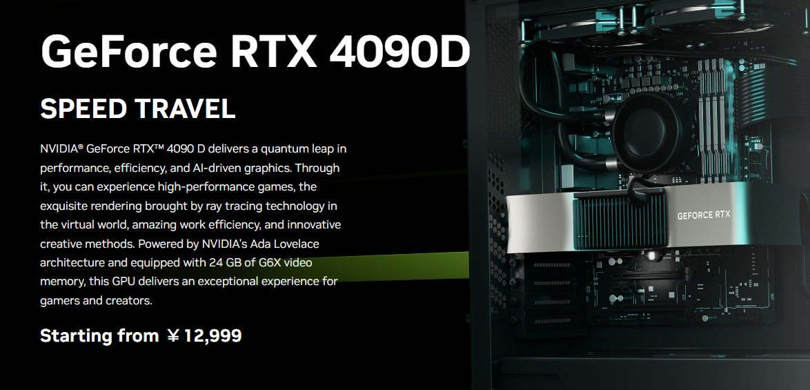 NVIDIA ra mắt GeForce RTX 4090D