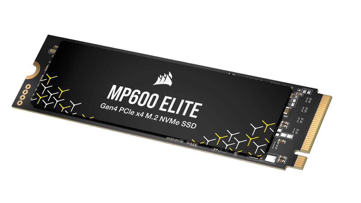 CORSAIR has officially launched the MP600 ELITE SSD hard drive line