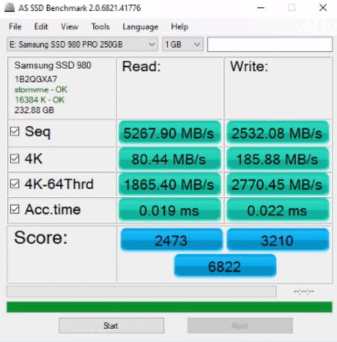 đánh giá SSD Samsung 980 PRO