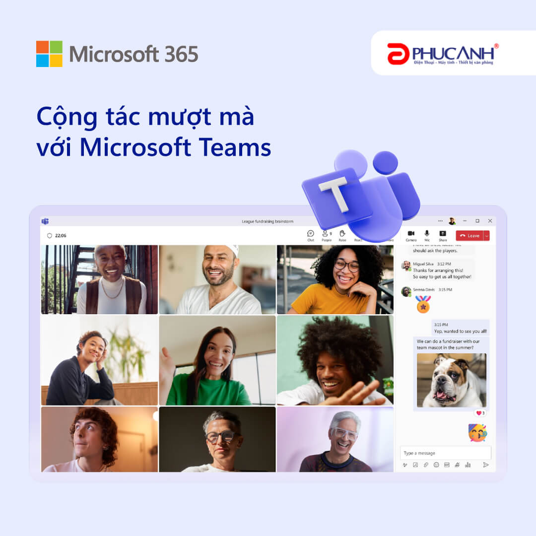 Microsoft 365 Ngành Marketing