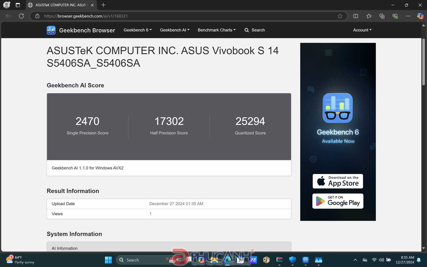 Review Asus Vivobook S14 OLED S5406SA