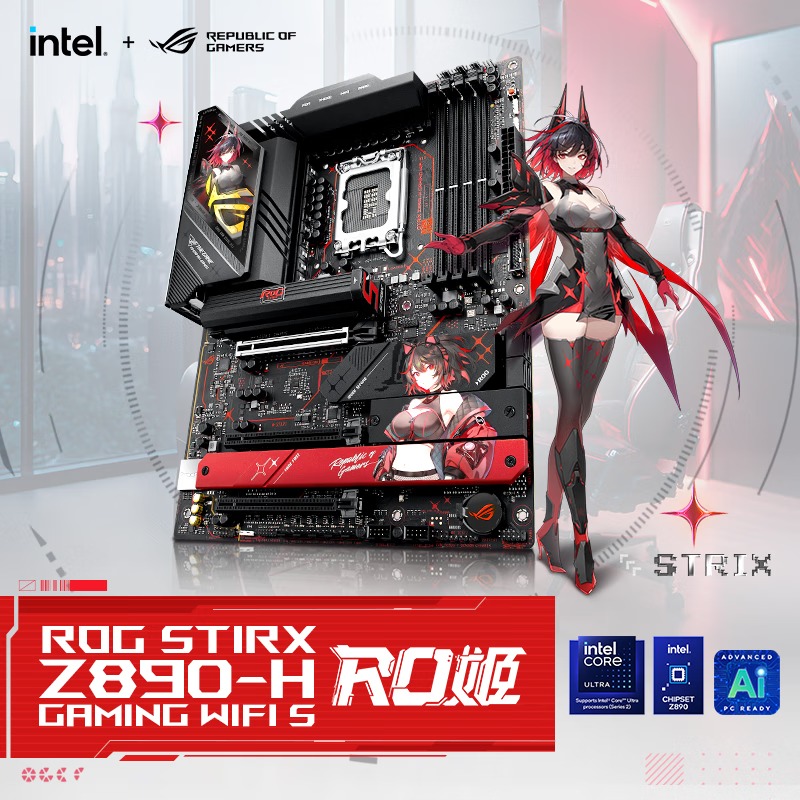 Bo mạch chủ ASUS ROG STRIX Z890-H “RO JI”