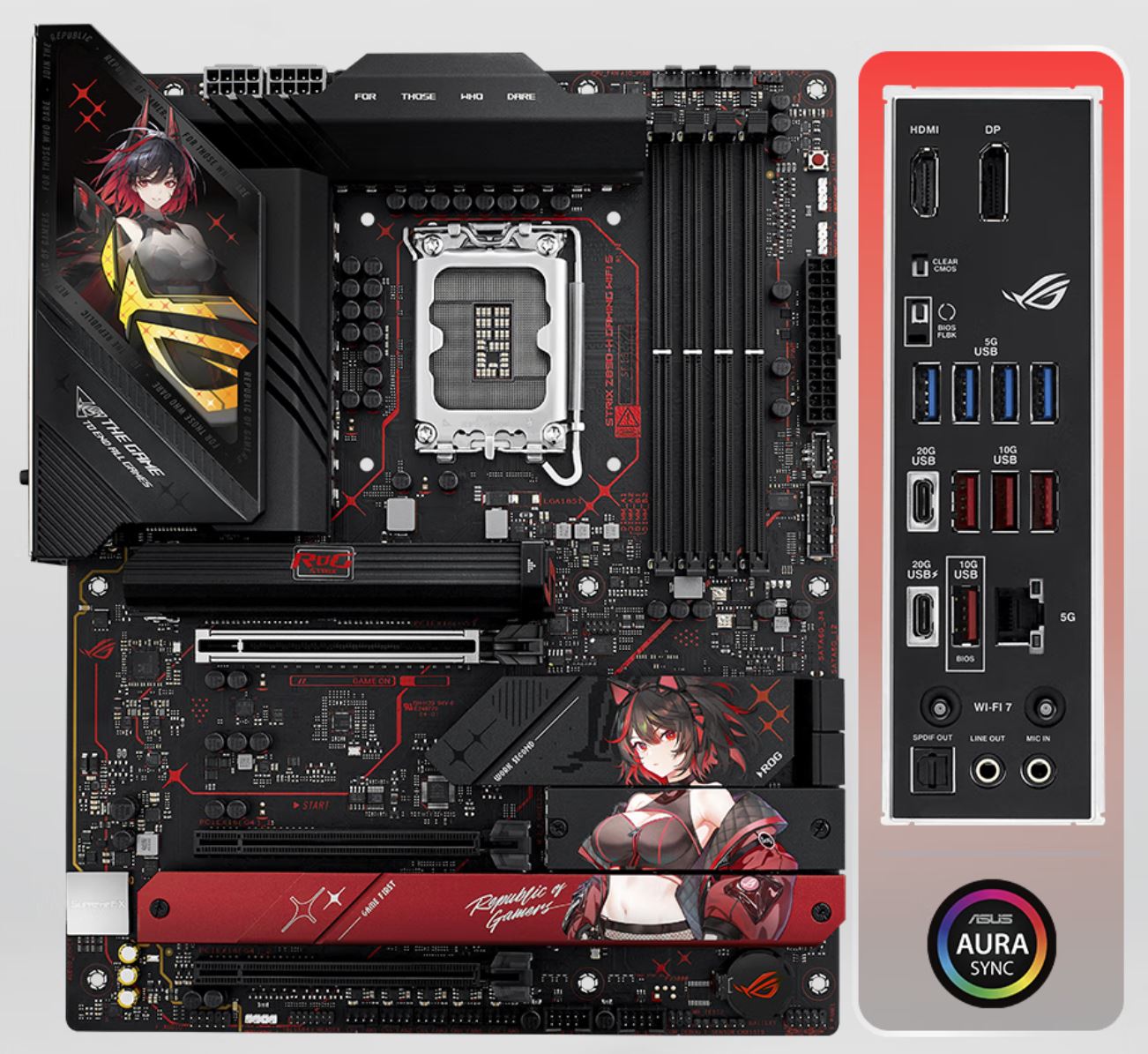 Bo mạch chủ ASUS ROG STRIX Z890-H “RO JI”