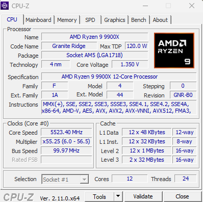 Đánh Giá CPU AMD Ryzen 9 9900X